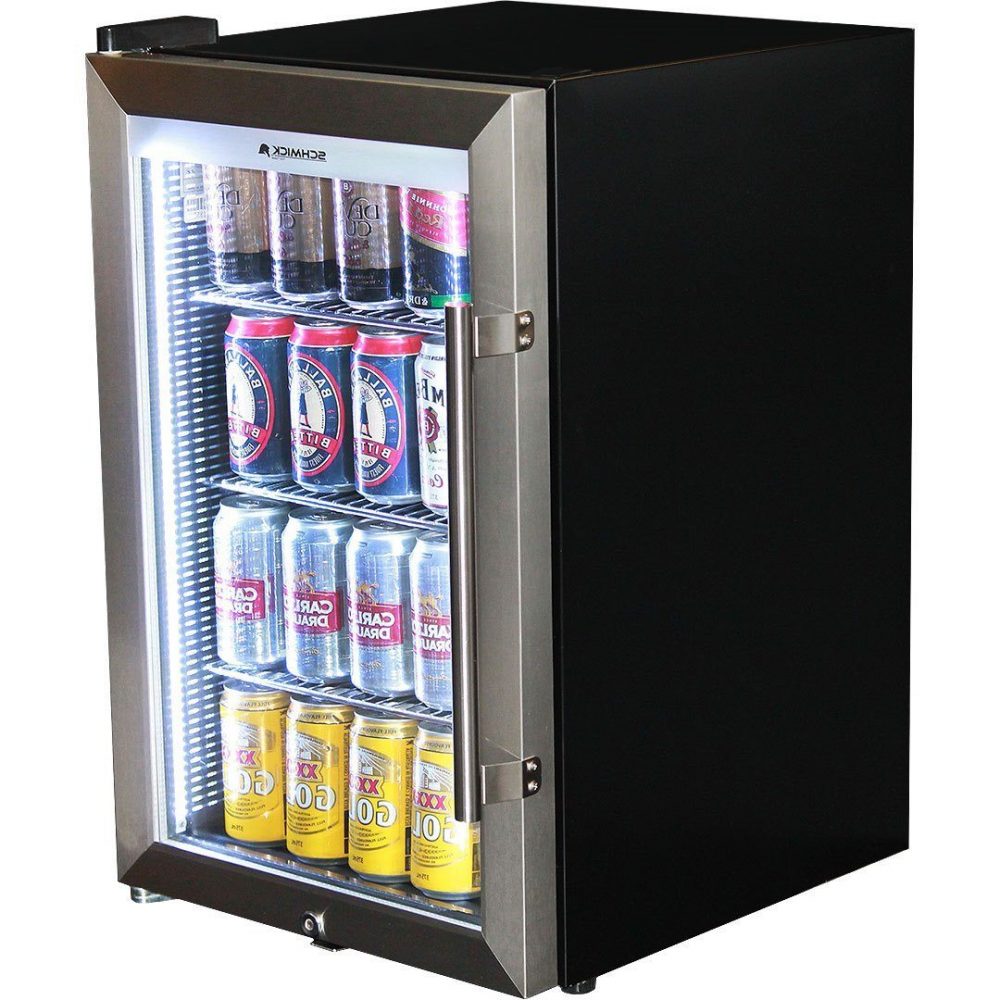 Schmick Tropical Triple Glazed Outdoor Glass Door Bar Fridge – 70L – 700mmH – Left Hinged