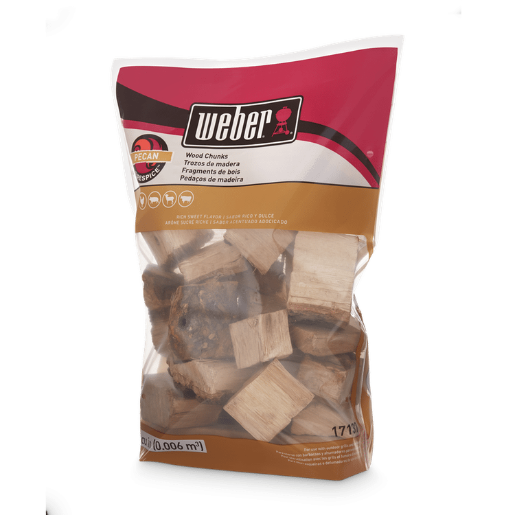 Weber Firespice Smoking Wood Chunks - Pecan - 1.8 kg