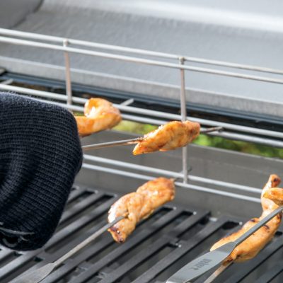 Weber® Elevations Tiered Grill Rack & Skewer Set