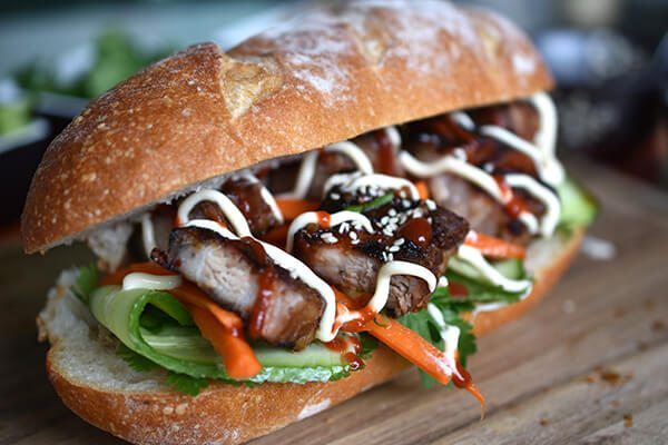 Chilli, Szechuan Pork Banh Mi