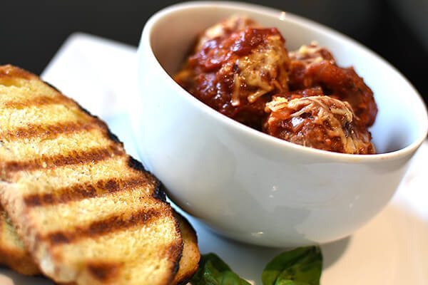 Meatballs in Tomato and Basil Sauce