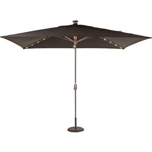 shelta lumina led centrepost umbrella