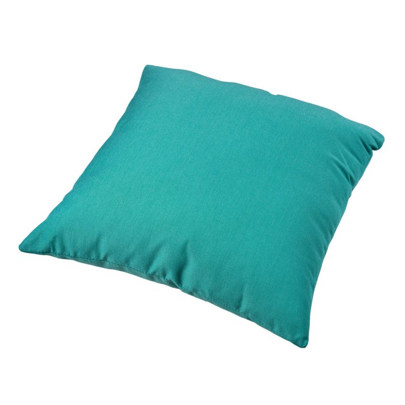 Parker Boyd – Canvas Teal Outdoor Cushion – 50x50cm