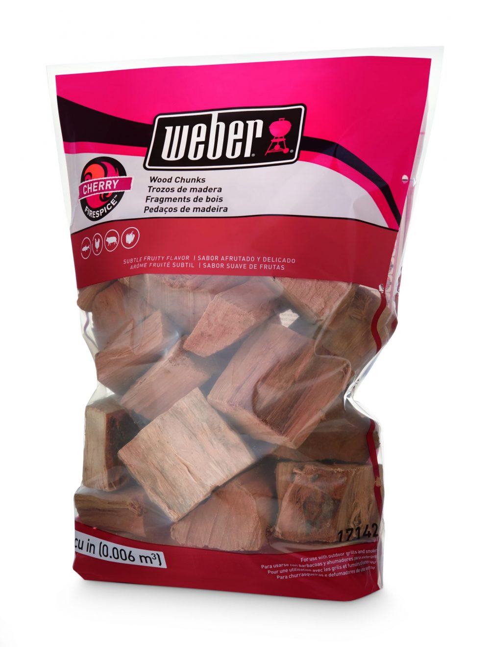 Weber® Firespice Smoking Wood Chunks - Cherry - 1.8 kg