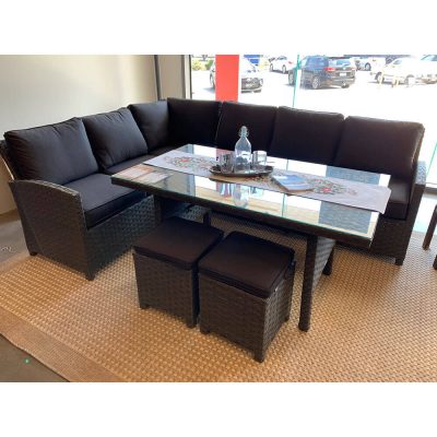 Faro Lounge 5 pcs Dining Setting - Floor Stock