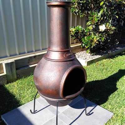 Fuego Cast Iron Chiminea