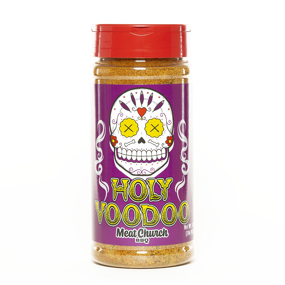 Meat Church – Holy Voodoo Seasoning BBQ Rub 14oz