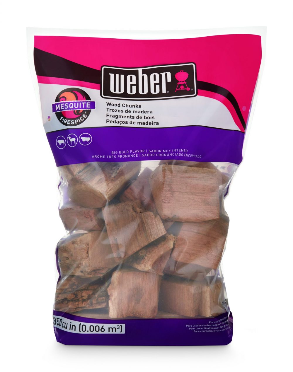 Weber® Firespice Smoking Wood Chunks - Mesquite- 1.8 kg