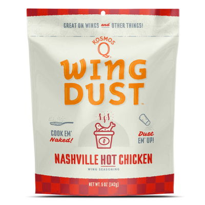 Kosmos Q Nashville Hot Chicken - Wing Dust - 142g Bag