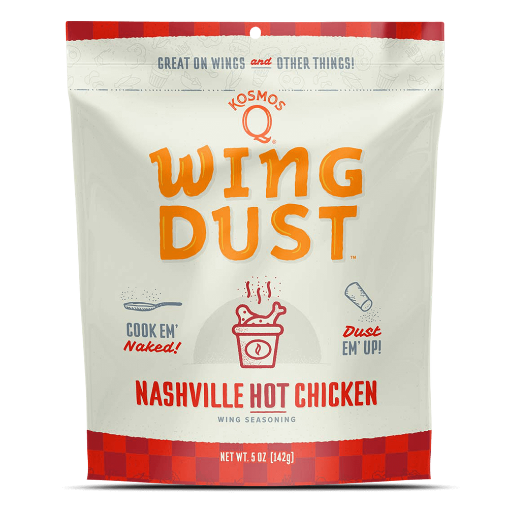 Kosmos Q Nashville Hot Chicken - Wing Dust - 142g Bag