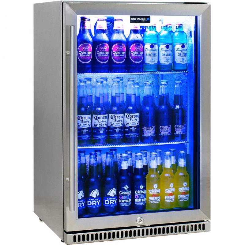 Schmick Stainless Outdoor Bar Drinks Fridge Model SK118R-SS