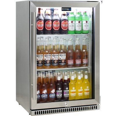 Schmick Stainless Outdoor Bar Drinks Fridge Model SK118R-SS