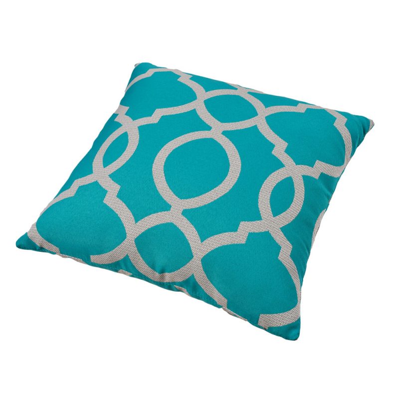 Parker Boyd – Torquay Teal Outdoor Cushion – 50x50cm