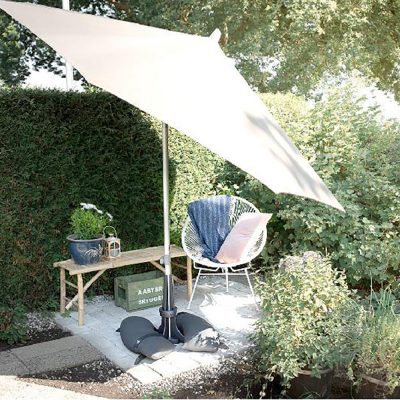 Baser Garden Parasol Base 30kg - Dark Grey