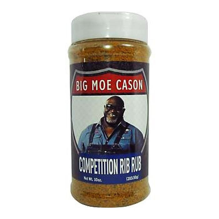 Big Moe Cason Competition Rib Rub Jar