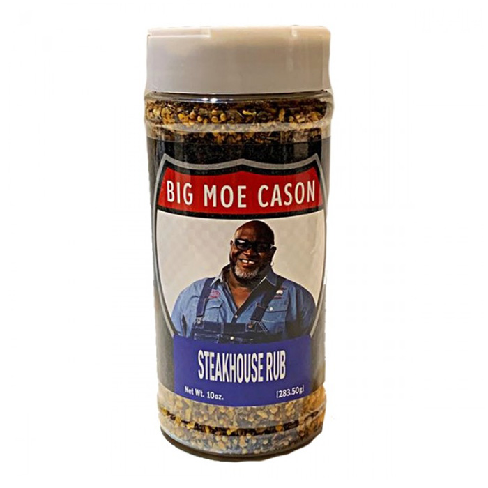 Big Moe Cason Steakhouse Rub Jar