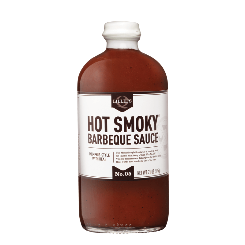 Lillie's Q Hot Smoky Barbecue Sauce