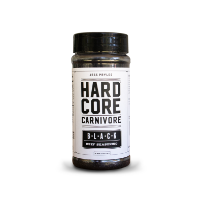 Hardcore Carnivore - BBQ Rub - Black Shaker Jar