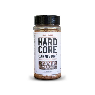 Hardcore Carnivore - BBQ Rub - Camo Shaker Jar