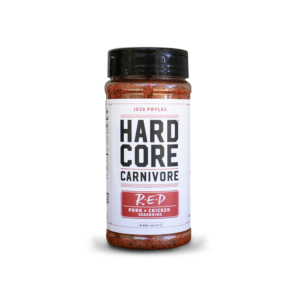 Hardcore Carnivore - BBQ Rub - Red Shaker Jar