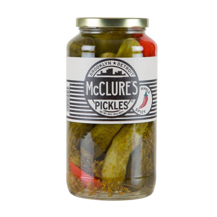 McClure's Spicy Whole Pickles 907g